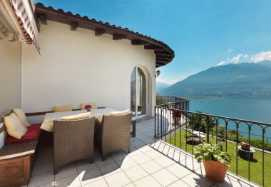 Güzel Teras görünümü