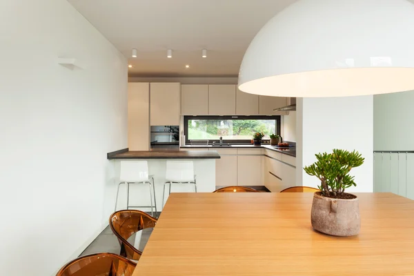 Interior, dining table — Stock Photo, Image