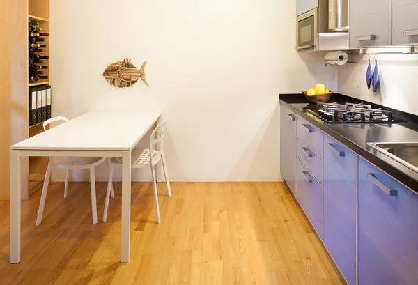 Comfortabele binnenlandse keuken — Stockfoto