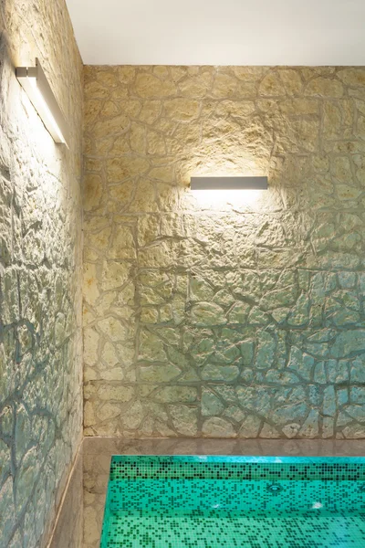 Interior, banheira de hidromassagem — Fotografia de Stock