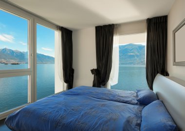 İç, güzel yatak odası