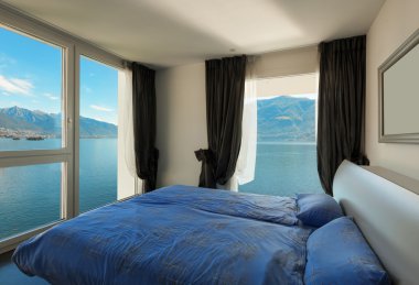 İç, güzel yatak odası