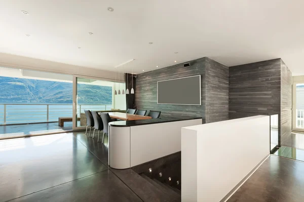 인테리어, 아름 다운 현대 apartmen — 스톡 사진