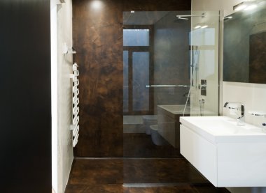 İç modern banyo 