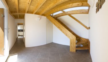 Giriş modern chalet, iç