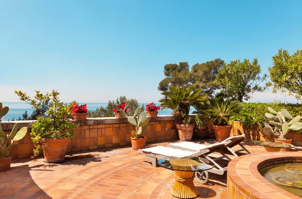 Beautiful terrace view — Stock Photo, Image