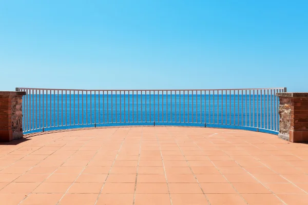 Güzel bir teras manzarası — Stok fotoğraf