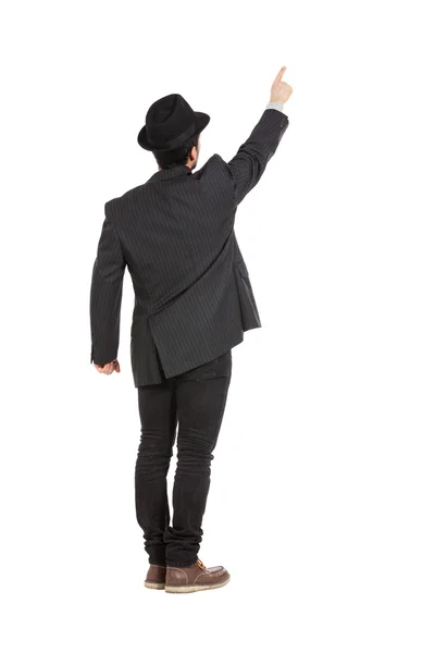 Young man with a hat — Stock Photo, Image