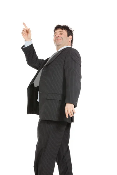 Porträtt av en man i kostym — Stockfoto