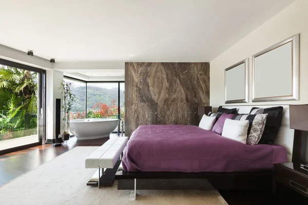 Interieurs, luxe slaapkamers — Stockfoto