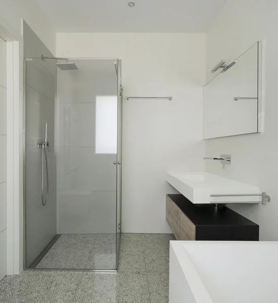 Interni, bagno moderno — Foto Stock