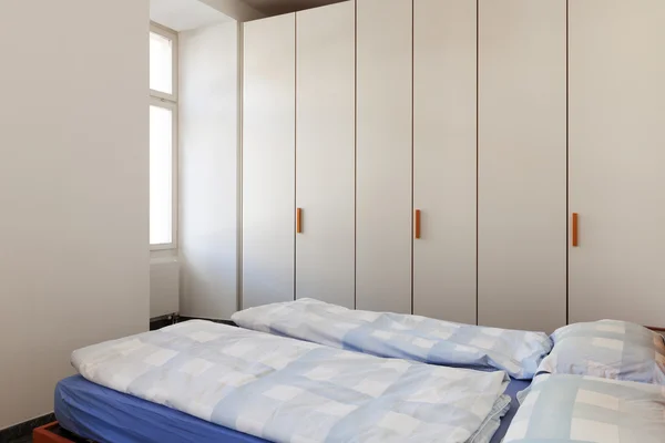 Casa interna, camera da letto — Foto Stock