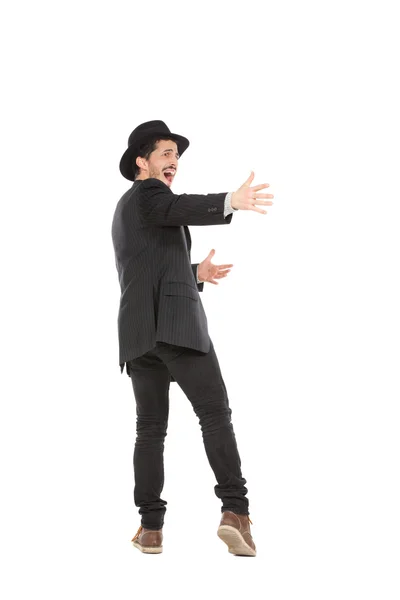 Joven con un sombrero —  Fotos de Stock