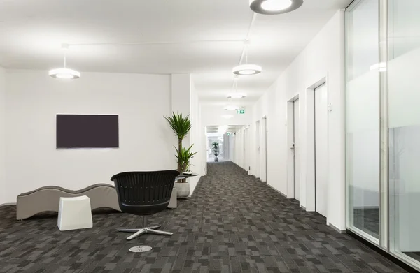 Hall in modern building — Stock Photo, Image