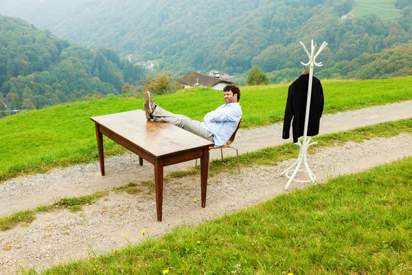 Work place outdoors concept — Stock Photo, Image