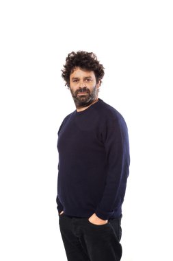 sakallı adam portresi