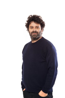 sakallı adam portresi
