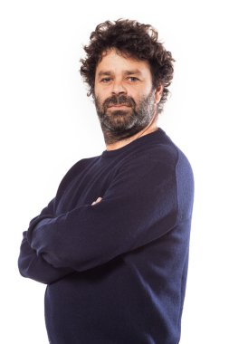 sakallı adam portresi
