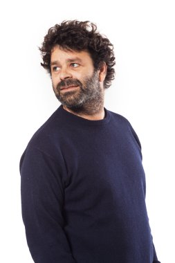 sakallı adam portresi