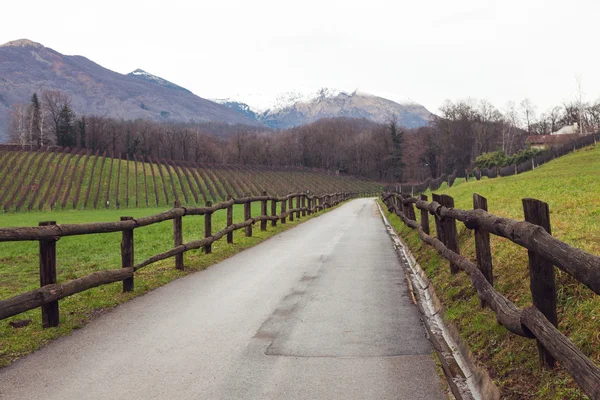 Peisaj rural în toamnă — Fotografie, imagine de stoc