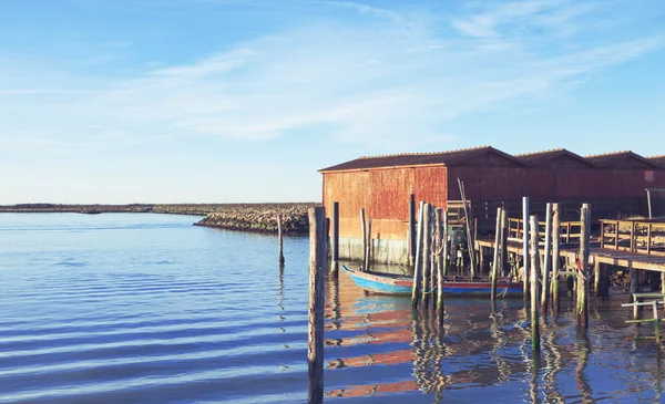 Landschaft im Delta des Poo — Stockfoto