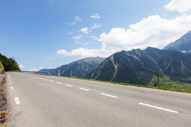 Yaz dağı manzarası