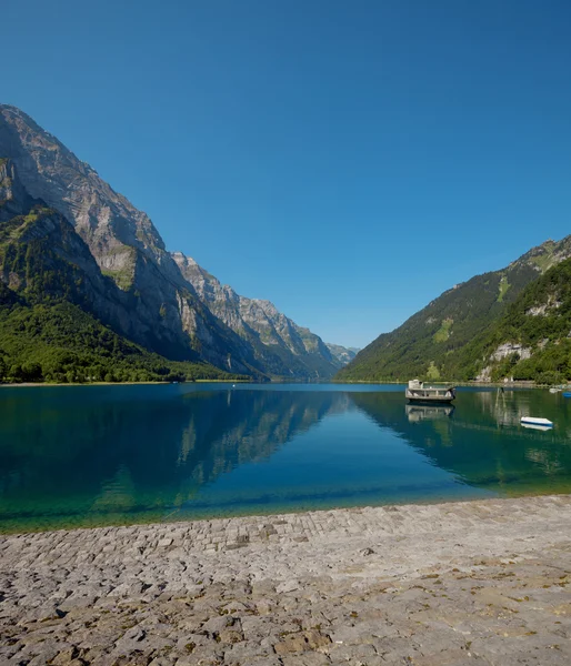 Liggande bergsutsikt — Stockfoto