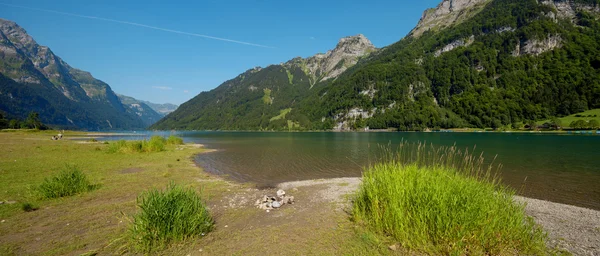 Horská krajina zobrazení — Stock fotografie