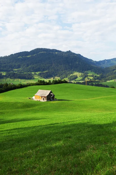 Paisagem de verão de montanhas — Fotografia de Stock