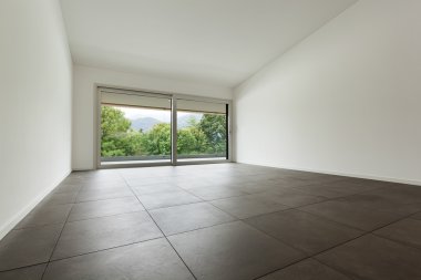 Pencere iç, boş oda