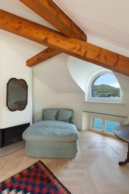 İç, konforlu yatak odası