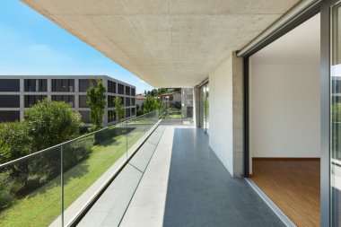 Bina daire, balkon