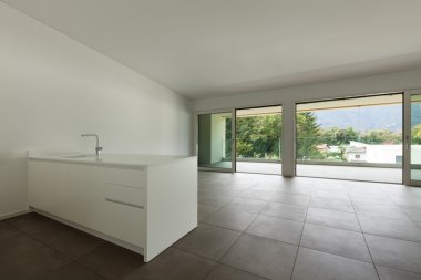 Modern Daire, iç mutfak