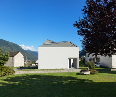 Bahçe evi görünümünden