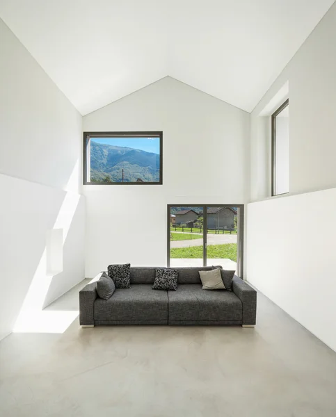 Interior, living room with sofa — Stock Photo, Image
