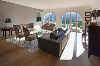 İç, rahat oturma odası