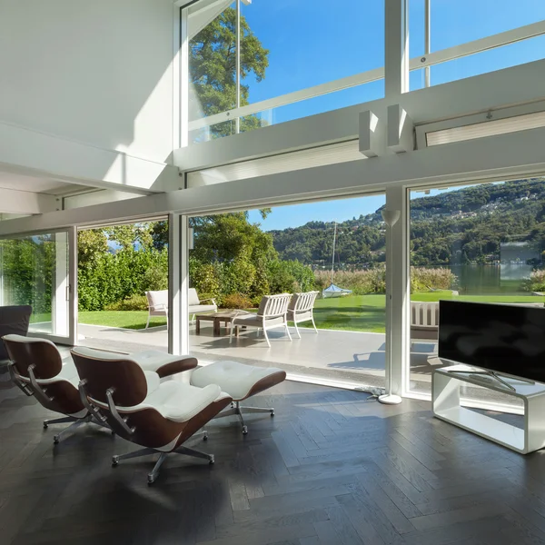 Sala de estar de una casa moderna — Foto de Stock