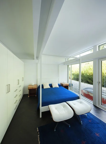 Interior, dormitorio cómodo — Foto de Stock