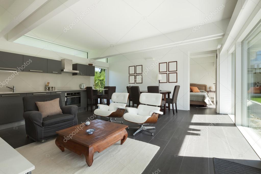 Modern nappali berendezett — stock fotó © zveiger #94281504