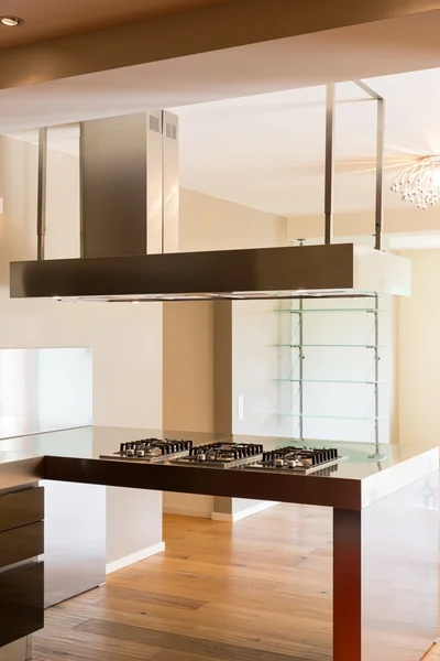 Modern kitchen of apartment — Stock Photo, Image