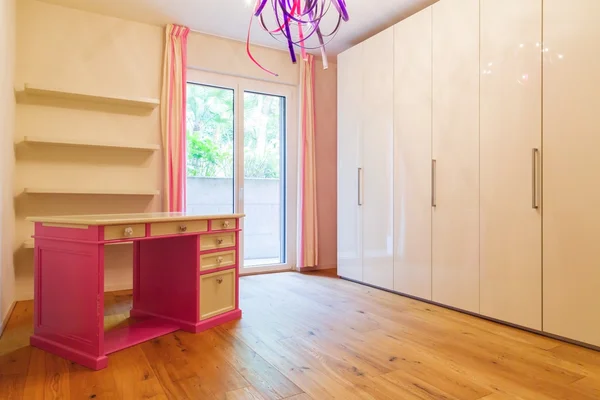 Schlafzimmer unmöbliert, modern, Haus — Stockfoto