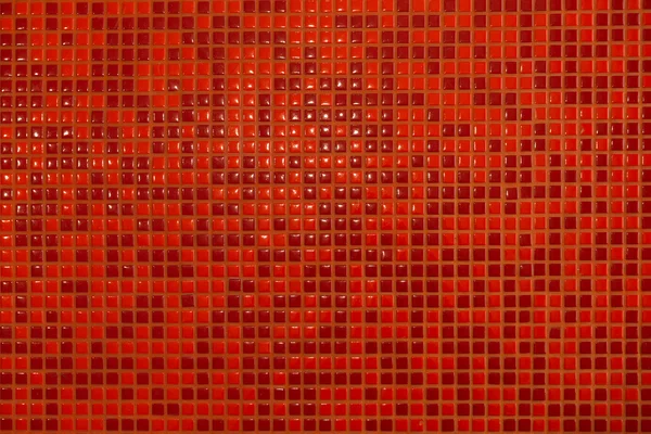 Fond, mosaïque rouge — Photo