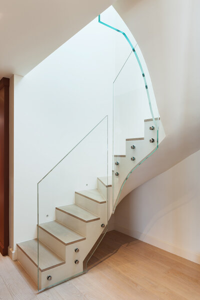 современная архитектура, лестница
