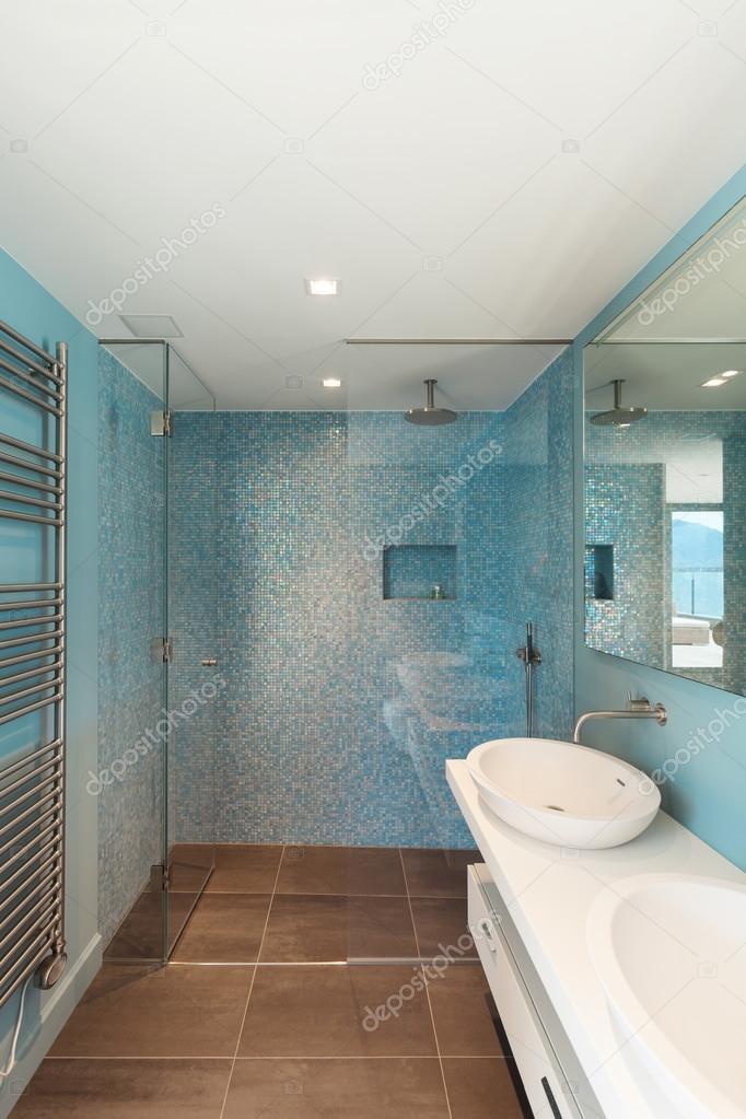 Interior, comfortable bathroom