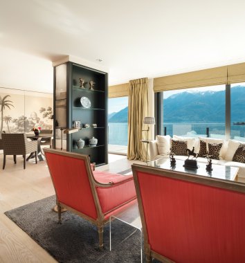 İç mekan, güzel oturma odası