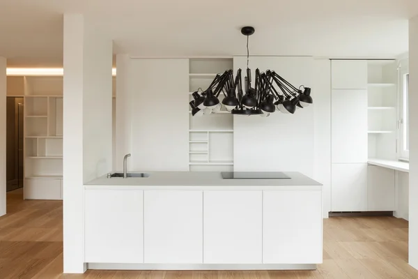Architecture, domestic kitchen view — Stock Photo, Image