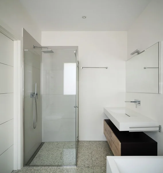 Interni, bagno moderno — Foto Stock