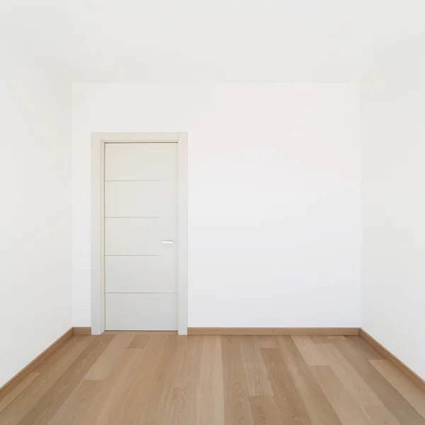 Empty room, parquet floor — Stock Photo, Image