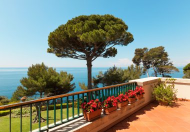 Deniz Manzaralı güzel balkon