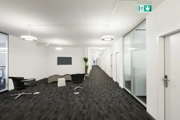 Hall in modern building — Stock Photo, Image